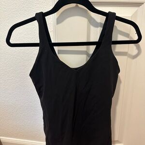 lululemon athletica align Black Tank Top long style